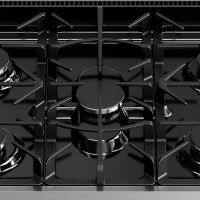 Kenmore Front Control Gas Range Oven with 5 Cooktop Burners, True Convection, Steam and Self Clean, Freestanding Stainless Steel Stove and Oven, 4.8 cu. ft. Capacity - Image 14