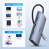 USB C Docking Station Dual Monitor Adapter for Dell HP, Laptop Docking Station 3 Monitors Quad Display USB C Hub Dongle to 4K HDMI+DP+VGA,3 USB2.0,100W PD,8 in 1 Thunderbolt Dock for Lenovo,Surface - Image 9
