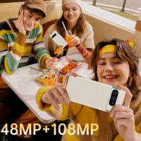 PIEXL 8 pro Unlocked Cellphone Smartphone Android 13 Unlocked Phone with 8GB+256GB/108MP+48MP Camera/6.8-inch Display/6800mAh/Dual SIM/FACE ID/Fingerprint/5G Mobile Phone (Gold) - Image 7