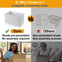 21" Touch Bedside lamps with 2 USB & AC Outlets, 3-Way Dimmable Bedside Table Lamps Set of 2 for Bedroom Living Room Office Reading, Gray Shade Lamps for Night Stands, 5000K LED Bulbs Included - Image 3