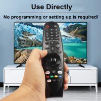 New IR AKB75855501 MR20GA Replaced Remote Control for 2020 LG Smart TV OLED, Nano Cell and 4K UHD Models with Netflix and Prime Video Hot Keys [NO Voice Magic Pointer Function] - Image 3