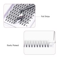 Premade Fans Eyelash Extensions 10D Lash Extensions Premade Fans 0.05 0.07 Thickness Pre Fanned Volume Lash Extensions C D Curl by FADLASH (10D-0.07-D, Mix 8-14mm) - Image 4