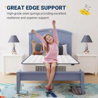Avenco 8 Inch Full Mattress, Mattresses in a Box, Medium Soft, Breathable Fabric Cover & Adaptive Support, CertiPUR-US Certified, Full Size Mattress in Guest and Kids Bedroom - Image 3