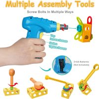 199PCS Building Blocks STEM Toys for 3 4 5 6 7 8+ Year Old Boy Girl Birthday Gifts Preschool Educational Building Toys for Kids Ages 3-5 4-8 5-7 6-8 Erector Sets Stem Kits Activities Creative Games - Image 6