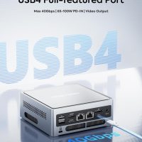 MINISFORUM NAB9 Plus Mini PC Intel Core i9-12900HK(14C/20T), 32GB RAM 1TB SSD, HDMI+DP+USB4(PD) Video Outputs Mini Computers, OCuLink Port, 2X 2.5G LAN Port Intel Iris Xe Graphics Desktop Computer - Image 6