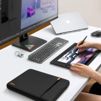 tomtoc 360° Protective Laptop Sleeve for 13-inch New MacBook Air M4/A3240 2025, M3/A3113, M2/A2681 M1/A2337 A2179 A1932, 13-inch MacBook Pro M2/A2686 M1/A2338, Water-Resistant Computer Case Bag - Image 7