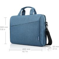 Lenovo Laptop Carrying Case T210, 15.6-Inch Laptop and Tablet, Sleek Design, Durable and Water-Repellent Fabric, Business Casual or School, GX40Q17230 Casual Toploader - Blue - Image 7
