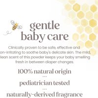 Burt's Bees Baby Dusting Powder, Talc Free and Hypoallergenic for Safe and Gentle Comfort, 100% Natural Origin, Pediatrician Tested, 7.5 Oz - Image 6