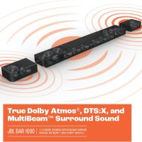 JBL Bar 1000: 7.1.4-Channel Soundbar with Detachable Surround Speakers, MultiBeam™, Dolby Atmos®, and DTS:X®, Black (Renewed) - Image 6