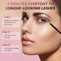 Eyelash Growth Serum with Advanced Formula Eyelash Enhancing serum for Longer Thicker and Fuller Lashes Lash Serum Gentle & Vegan Eyelash Conditioner 0.17 Fl Oz (5mL) - Image 6