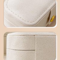 Mother's Day Jewelry Organizer Box Small Bead Case, Portable Storage for Rings, Lipsticks, Earrings and Necklaces DJA516-02 - Image 6