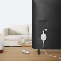 Google Chromecast with Google TV - Streaming Entertainment with Voice Search - Watch Movies, Shows, and Live TV in 4K HDR Streaming Media Player - Includes Pouch and Cleaning Cloth - Snow - Image 8