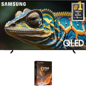Samsung QN32Q60DAFXZA 32 Inch Q60D QLED 4K Smart TV with Quantum HDR and 3 Year Amber Protection Plan (2024)