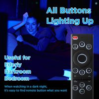 Universal Backlit Remote Control Replacement for Samsung Smart TV Remote with Shortcut Buttons Netflix, Hulu, Disney+, Prime Video, Black - Image 3