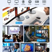 N10 Mini PC Intel N100 (Up to 3.6GHz),16GB DDR4 RAM 512GB M.2 SSD, 4k UHD Dual Display HDMI/Type C/VESA, WiFi, BT, Gigabit Ethernet, Mini Desktop Computer for Home & Business - Image 6