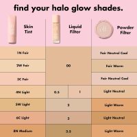 e.l.f. Halo Glow Skin Tint SPF 50, Tinted Moisturizer For Light, Buildable Coverage, Creates A Natural Glow, Vegan & Cruelty-Free, 4 Light Neutral - Image 2