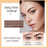 3 Pcs Waterproof Eyebrow Pencil Dark Brown, Premium Eye Brow Pencil Brn with Spoolie Brush, Longwearing for Perfect Brows, Professional, Precision, Defines, Universal Benefit Eyebrow Pencil, O'CHEAL - Image 7