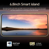 Unlocked Cell Phone F24 Ultra, 5G Dual SIM Android 14 Smartphone, Snapdragon 888, 12GB+512GB, 6.8'' Cell Phone 3040 * 1440 HD Screen, 48MP+108MP Camera Mobile Phone Black - Image 4
