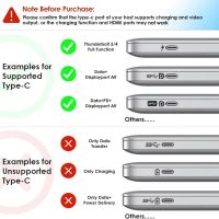 Laptop Docking Station, WAVLINK 10Gbps Docking Station with Dual HDMI, 100W PD in, 10Gbps USB-A/C 3.2, 5Gbps USB-A, USB2.0, Gigabit Ethernet for Dell/HP/Lenovo etc, Windows Systerm Computer Only - Image 8