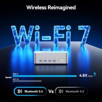 GEEKOM XT1 Mega Mini PC,With 14th Intel Ultra U9-185H (Max 5.1GHz), 32GB DDR5 1TB M.2 NVMe SSD, Mini Desktop Computers Windows 11 Pro, 3 Years Warranty/WiFi 7/BT 5.4/Dual 2.5G LAN/USB4.0/8K,for Office - Image 4