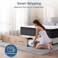 Queen Size Mattress, 12 Inch Hybrid Memory Foam Queen Mattress in a Box, Pressure Relief, Medium Firm, CertiPUR-US - Image 7