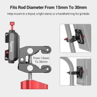 SmallRig Mini V Mount Battery Plate, V-Lock Mount Battery Plate with Crab-Shaped Clamp for Camera Power Supply - 2989 - Image 5
