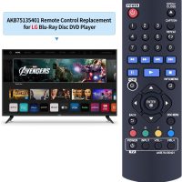 New AKB75135401 Replacement Remote Control Compatible for LG Blu-Ray Disc DVD Player UBK80 UP870 UP875 BPM35 BP175 BP125 BP125N BP135 BP145 BP145N BP155 BP155N BP165 BP165N BP250 BP255 BP255N BP300 - Image 2