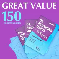 High-Performance Oil Absorbing Sheets for Face - 3 pack (150 sheets) - Makeup Friendly Blotting Papers for Oily Skin - Oil Blotting Sheets for Face - Image 7