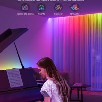 Govee RGBIC LED Strip Lights, 32.8ft Smart LED Lights for Bedroom, Bluetooth LED Lights APP Control, DIY Multiple Colors on One Line, Color Changing LED Strip Lighting Music Sync, Home Decor - Image 5