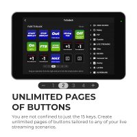 YoloLiv YoloDeck, Studio Controller Keyboard, 15 Customizable LCD Keys, Trigger Actions on YoloBox Extreme/YoloBox Ultra/YoloBox Pro - Image 3