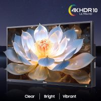 SYLVOX Outdoor TV, 55 inch Smart TV Waterproof Outdoor TVs, 4K Weatherproof Television for Outside, Support Google Assistant, Chromecast, 1000 nit Brightness Partial Sun (Deck Pro 2.0/2024) - Image 6