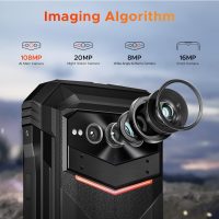 DOOGEE V MAX Pro(2025) 5G Rugged Phone,22000mAh,32GB+512GB/TF 2TB,Android 14 Rugged Smartphone,108MP+20MP Night Vision Phone, 6.58"FHD+ 120Hz IPS Screen, IP68/IP69K Waterproof,NFC/OTG/Face ID/1.18 lb - Image 7
