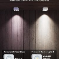 Govee Permanent Outdoor Lights 2, 150ft RGBIC Outdoor Lights with 108 LED Lights, IP67 Waterproof, 100 Scene Modes with 40lm White for Outdoor Decorations, Works with Alexa, Google Assistant, White - Image 4