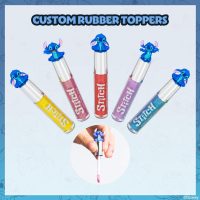 Disney Stitch 10 Piece Plant Based Lip Gloss, Girls Party Favors, First Makeup Set for Girl, Perfect for Parties, Sleepovers, and Birthday Gifts, Ages 3+, by Townley Girl - Image 4