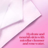 Burt’s Bees Micellar Rose Water Facial Towelettes, 100% Plant Based Cloth; 99% Natural Origin; Remove Makeup, Cleanse, Hydrate; No Greasy, Oily Residue; All Skin Types (Pack May Vary) - Image 3