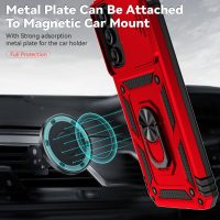 SunStory Phone Case Compatible with Samsung Galaxy A16 5G Case with HD Screen Protector & Slide Camera Cover & Kickstand, [Military-Grade] Phone Case for Samsung A16 Phone (Red) - Image 5