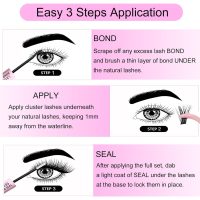 Lash Bond and Seal Mascara for Long Lasting Waterproof Eyelash Extensions - 5ml+5ml - Image 4