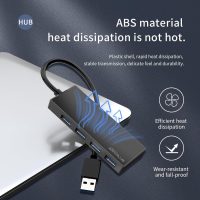 USB 3.0 Hub, 4 Port USB Hub Splitter,Portable USB Adapter Mini Multiport Expander for Desktop, Laptop, Xbox, Flash Drive, HDD, Console, Printer, PC, Keyboards, HP, Dell - Image 2