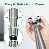 Immersion Blender Handheld Corded Hand Blenders Set 1100W, Trigger Variable Speed 5 in 1 Stick Emulsifier with Chopper, Whisk and Frother for Soup, Baby Food and Smoothies - Image 7