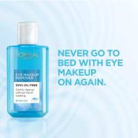 L'Oreal Paris Clean Artiste Oil Free Eye Makeup Remover, 2 Count - Image 3