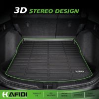 All Weather Car Floor Mats & Cargo Liner for Honda HR-V 2023 2024 2025 2026 /HR-V Hybrid 2023 2024 2025 2026 Custom Fit Full Set Accessories - Black - Image 3