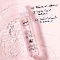 NYX PROFESSIONAL MAKEUP Bare With Me Multitasking Face Primer & Makeup Setting Spray, Hydrating Face Mist for up to 8HR Wear, Long-Lasting, Vegan Formula - Image 2