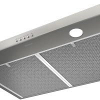 Broan-NuTone BCSQ130SS Three-Speed Glacier Under-Cabinet Range Hood with LED Lights ADA Capable, 1.5 Sones, 375 Max Blower CFM, 30-Inch, Stainless Steel - Image 3