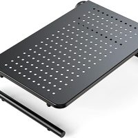 Monitor Stand Riser, Monitor Riser, Laptop Stand for Desk, Laptop Riser, Desk Organizer for Monitor, Laptop Shelf w/Vented for Screen, Computer Stand for Laptop, PC, Printer, for Home & Office - Image 8