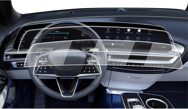 Screen Protector For 2025-2026 Cadillac CT5/2024-2025 XT4 33-Inch Integrated Screen - 2 Pcs Nano Film For 2025-2026 CT5(Sport/Premium Luxury/V-Series/V-Blackwing) & 2024-2025 Cadillac XT4 Accessories