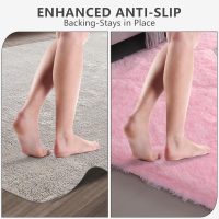 Shag Area Rugs for Bedroom Living Room,4X6 Ultra Soft Fluffy Area Rugs for Dorm, Indoor Carpet Nursery Rugs for Kids Girls Room Home Decor,Pink - Image 5