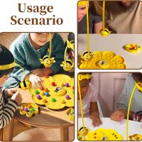 Funny Family Night Party Board Games for Kids and Adults, Meroqeel Bee Magnetic Toy Fun Family Games 2025 for Kids Ages 4 and up - Image 3