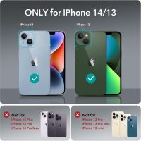ESR for iPhone 13 Case/iPhone 14 Case, Compatible with MagSafe, Built-in Stash Stand Clear Phone Case for iPhone 13/iPhone 14, Military-Grade Protection Magnetic Phone Case, Classic Series, Clear - Image 2