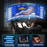 2025 Massage Chair Full Body, Zero Gravity SL-Track Shiatsu Massage Recliner Chair with Heat, 12 Auto Modes, Backlit Touchscreen and Calfrest Extension - Image 3
