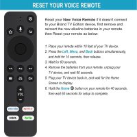 Allimity CT-RC1US-19 NS-RCFNA-19 Replacement Voice Command Remote Compatible with Insignia/Toshiba/Pioneer/Hisense Smart TV Editions Built-in Amazon TV with Prime Video, Netflix, HBO, Hulu Buttons - Image 6